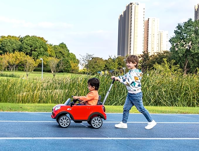 MINI COOPER PUSH CAR RED