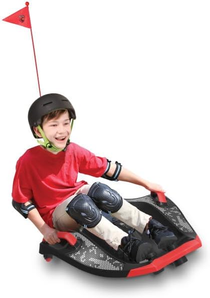NIGHTHAWK 12V SWIRL (BLACK/RED)