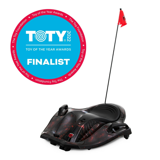 NIGHTHAWK 12V SWIRL (BLACK/RED)